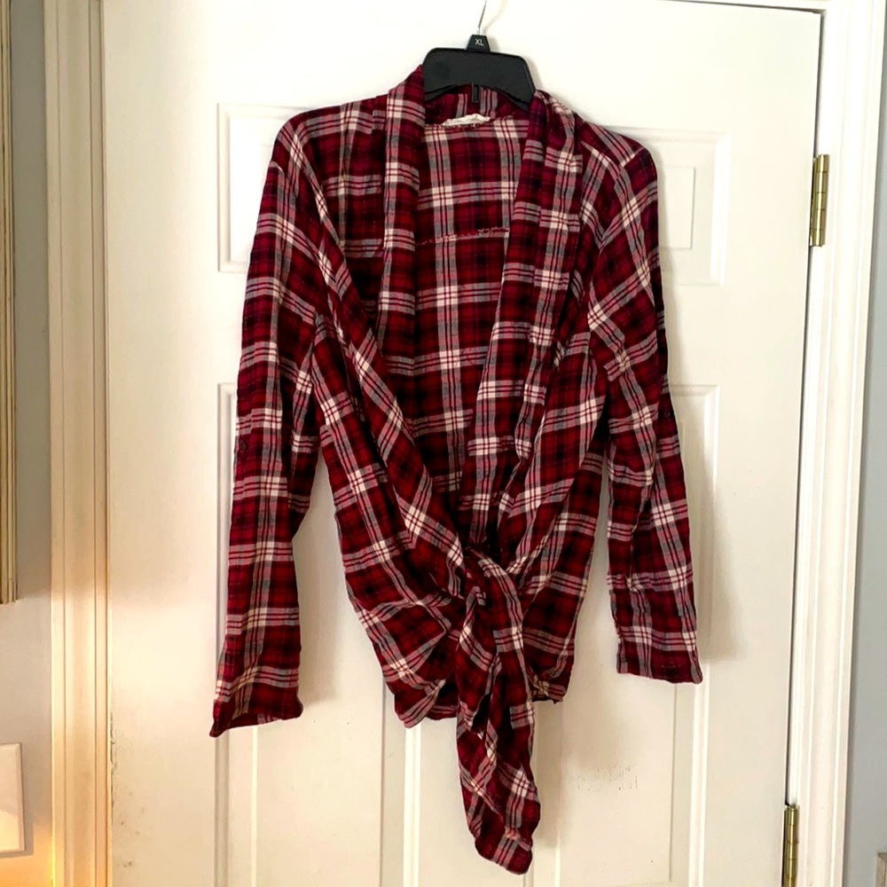 Red flannel top